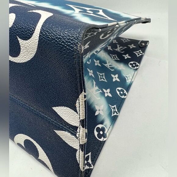 LOUIS VUITTON Monogram Escale Onthego GM Blue - Picture 10 of 15